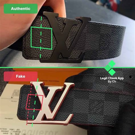 how to spot a fake damier louis vuitton belt|louis vuitton lifting belt.